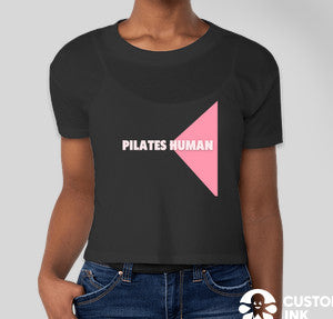 PILATES HUMAN Cropped T Shirt